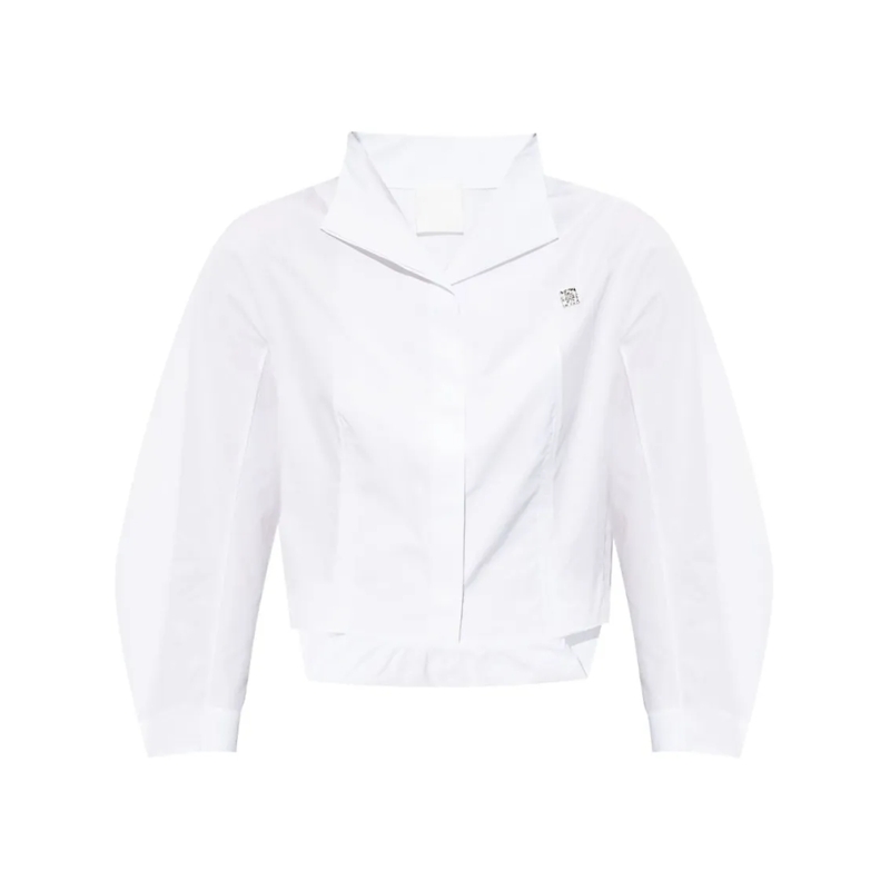 Givenchy Top met lange mouwen Crisp White Top White