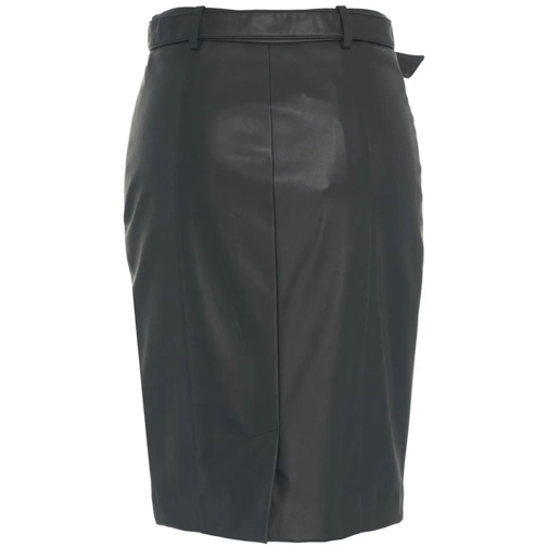 Guess Jupes midi Pencil skirt in faux leather schwarz (Image 2)