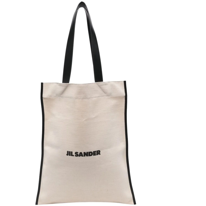 Jil Sander Shopper Bags White weiß