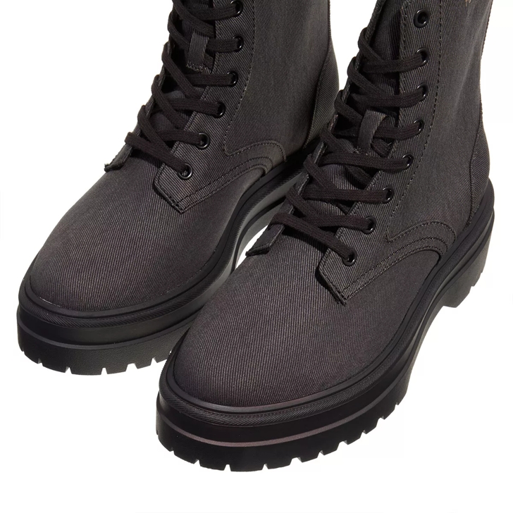 Tommy Hilfiger Feminine Essential Canvas Boot Black Bootsschuh