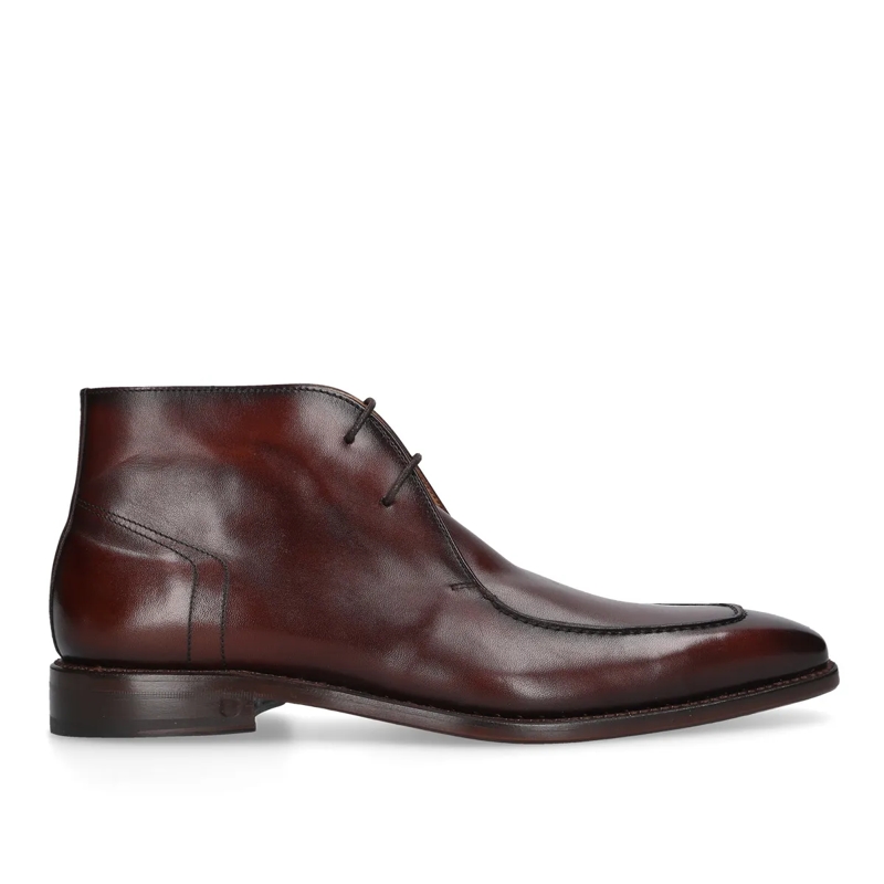 Henry Stevens Bottes à lacets George Boots Liam NGB mittel-braun