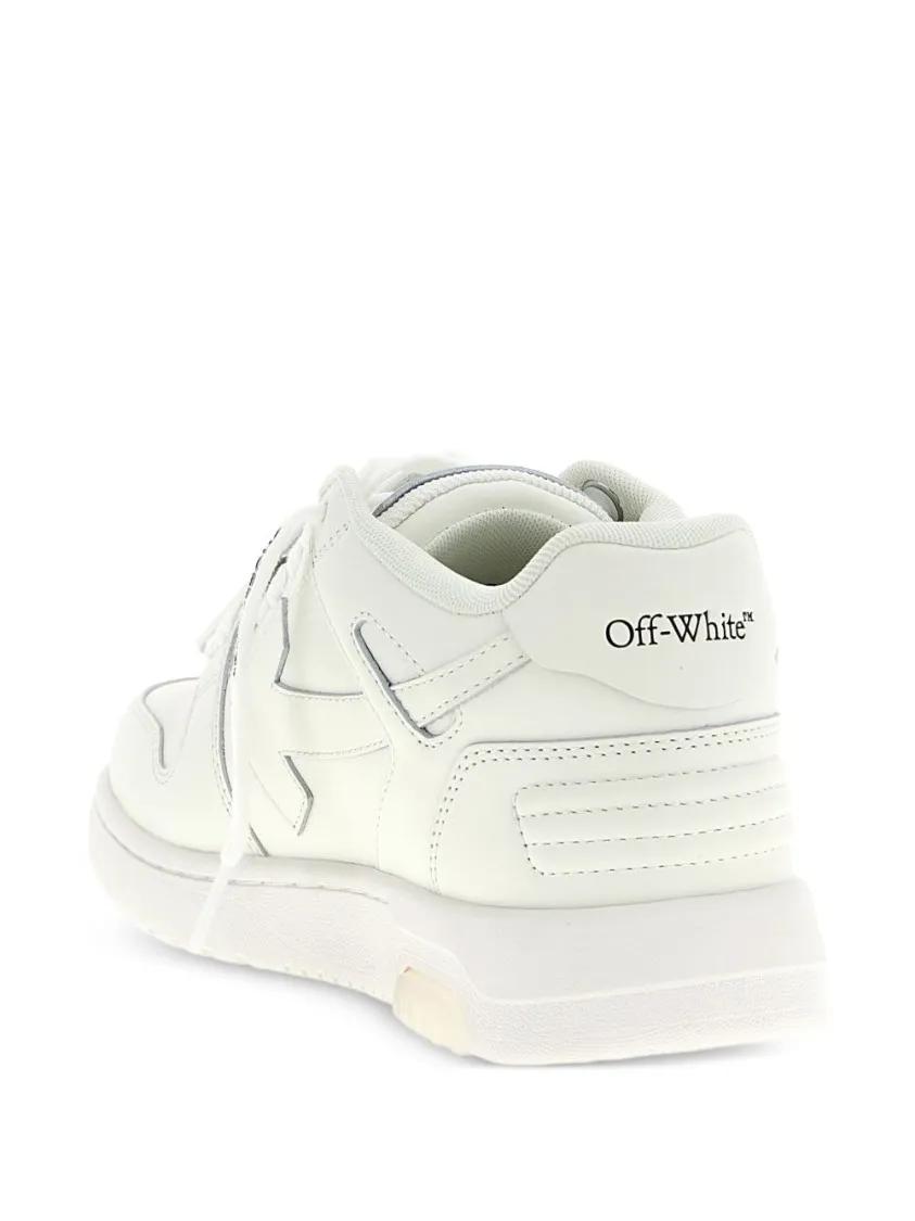 Thumbnail - Off-White Low-Top Sneaker - Low-Top White Leather Sneakers - Gr. 40 (EU) - in Weiß - für Damen