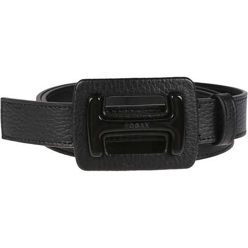 Hogan Ceinture Belt Black schwarz