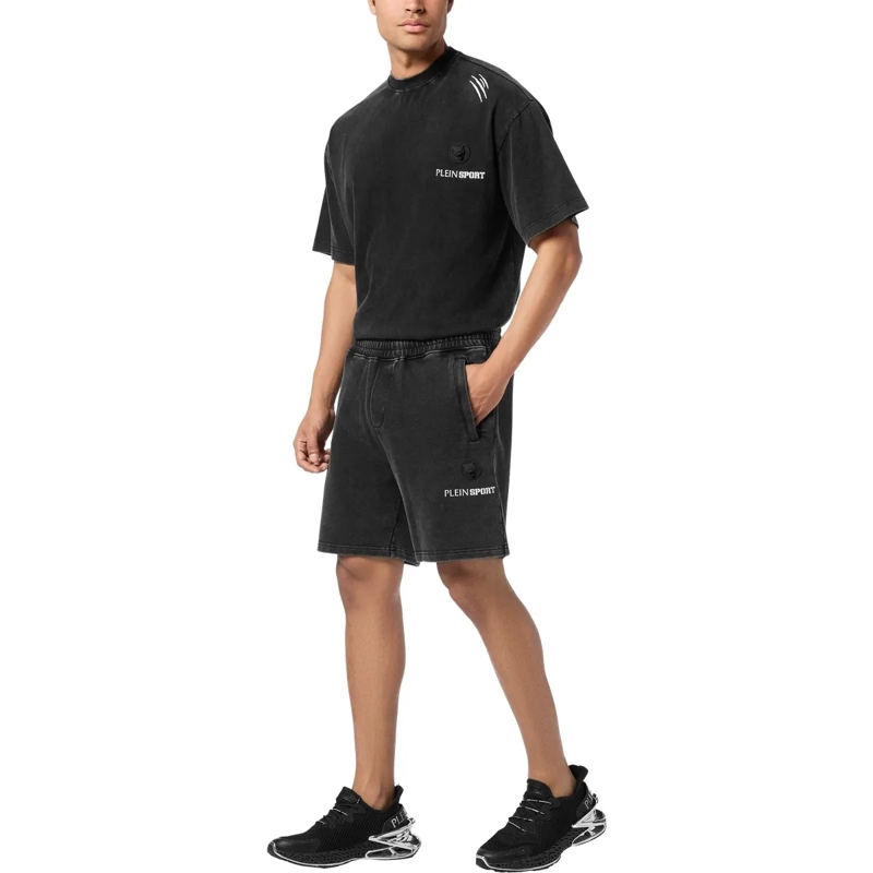 Plein Sport Shorts Jogging-Shorts schwarz(Image 4)