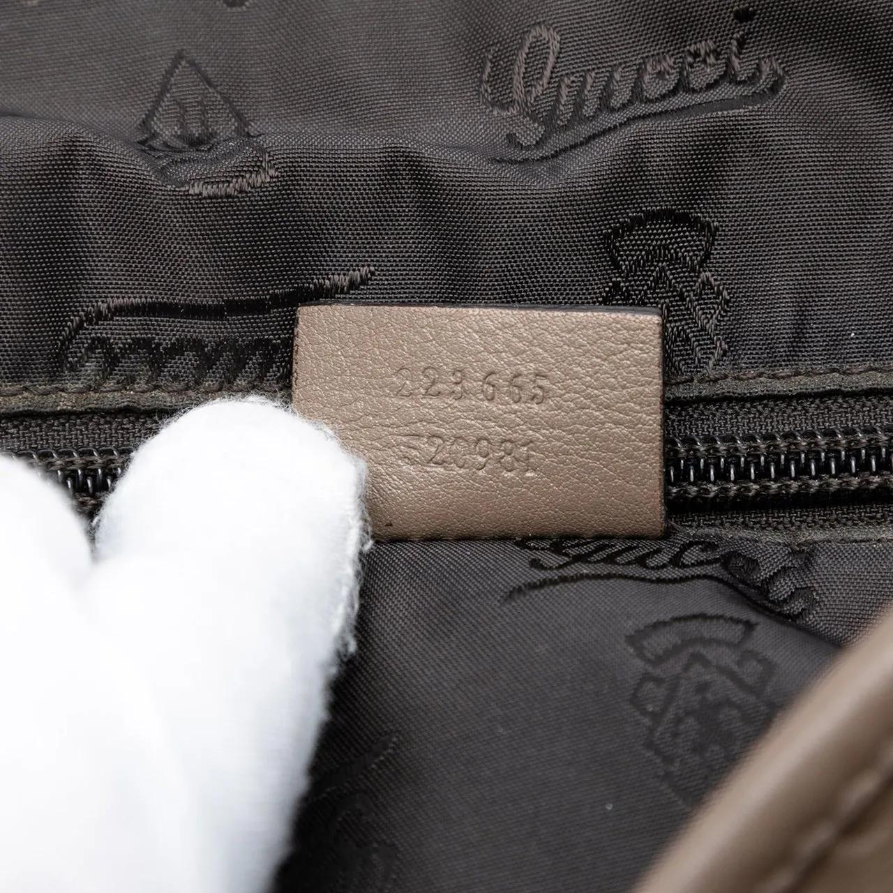 Thumbnail - Gucci Hobo Bags - Guccissima Crossbody - Gr. unisize - in Braun - für Damen