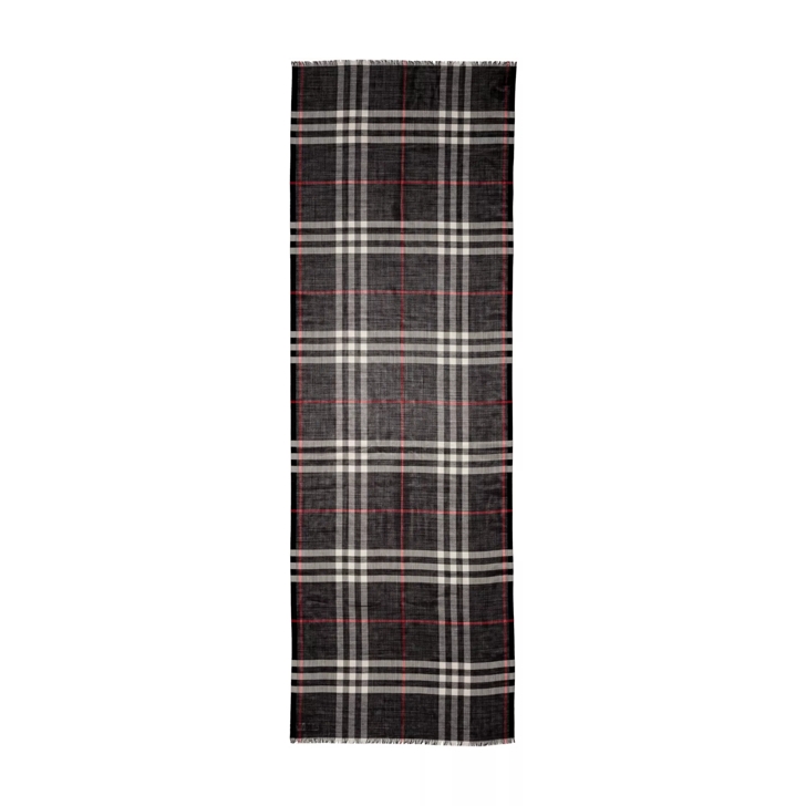 Burberry store scarf navy