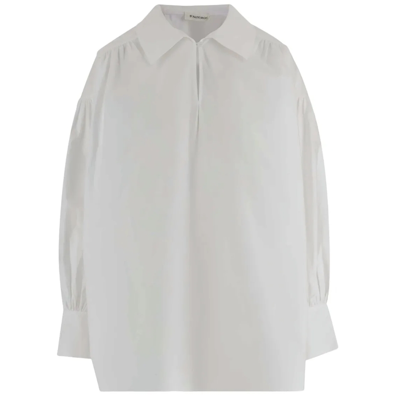 By Malene Birger Hemd Oversized White Organic Cotton Shirt White
