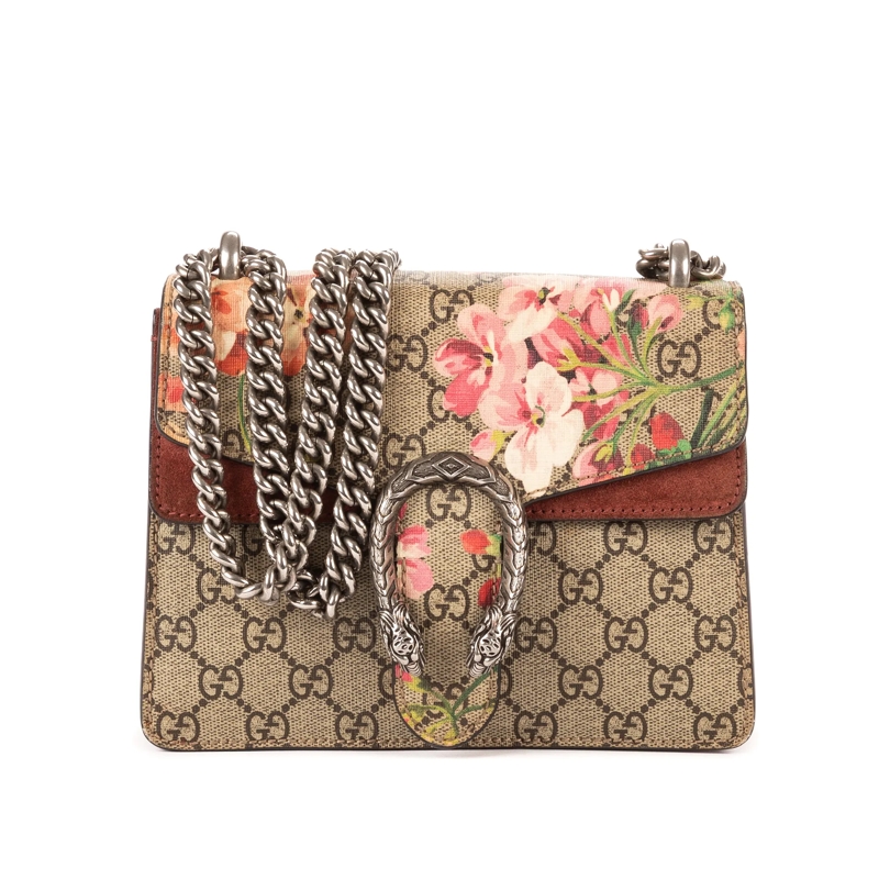 Gucci Crossbody Bag Blooms Dionysus Mini beige