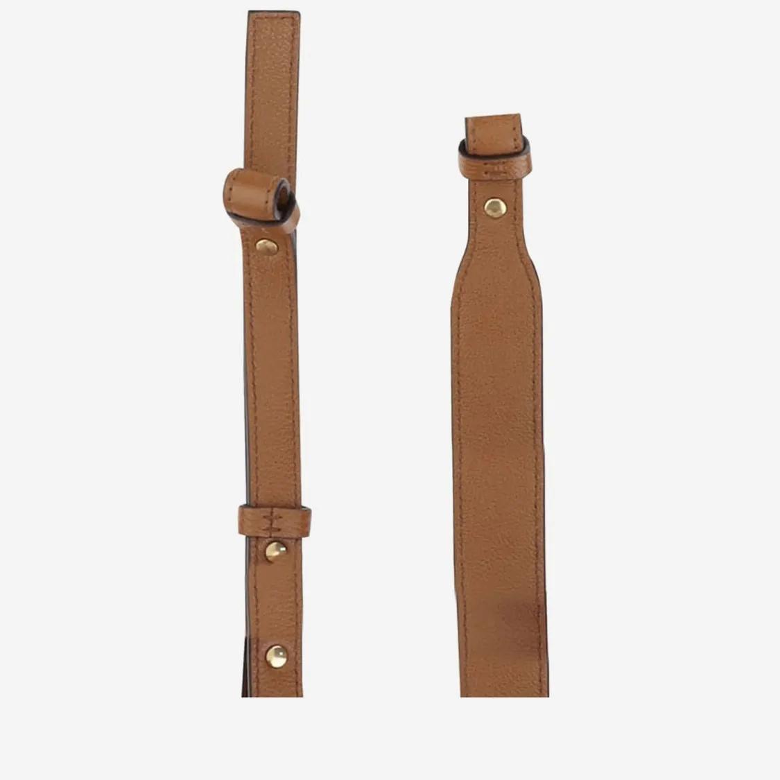 Chloé Crossbody bags Bracelet Hobo Bag Small Leather in bruin