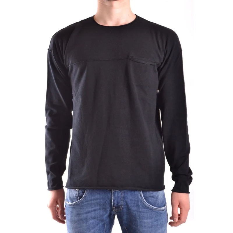 Isabel Benenato Trui Relaxed Fit Black Knitwear Sweater Black