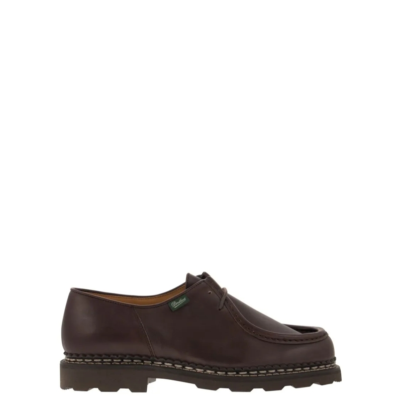 Paraboot Veterschoenen Michael - Leather Derby Brown