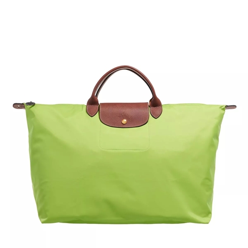 Longchamp Travel Bag Large Green Weekender