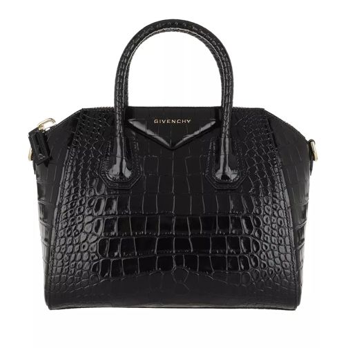 Givenchy Antigona Small Leather Black Rymlig shoppingväska