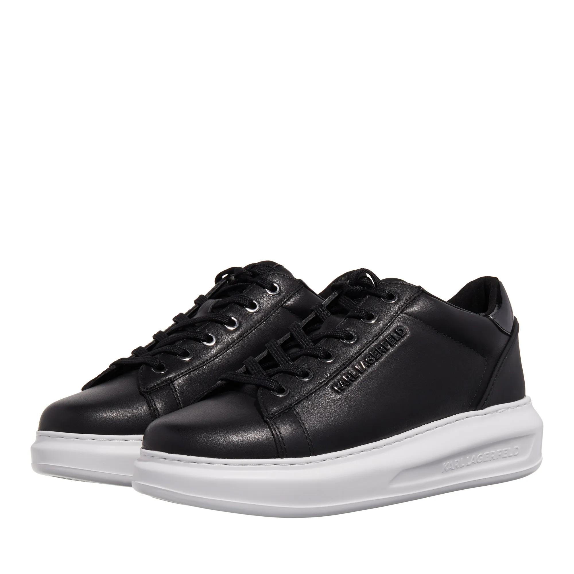 Karl Lagerfeld Low-Top Sneaker - Kapri Karl Nft Kounter Relief - Gr. 36 (EU) - in Schwarz - für Damen - aus Textil & glatt & Kunstleder & Kunstleder