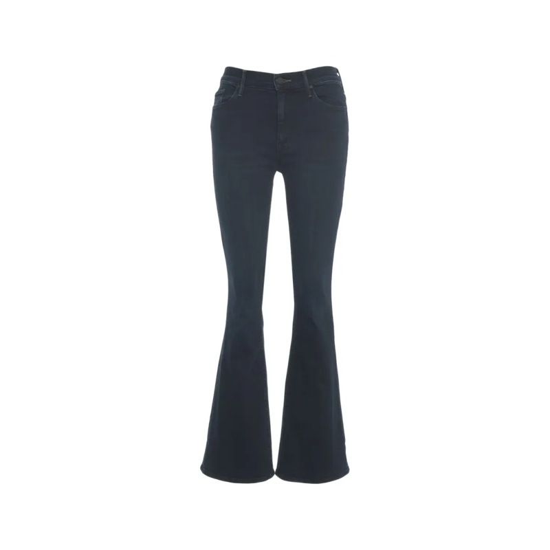 Mother Jeans The Weekender' Flared Jeans Black