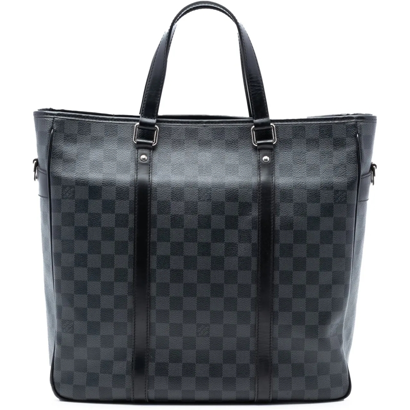 Louis Vuitton Schultertasche Damier Graphite Tadao PM schwarz