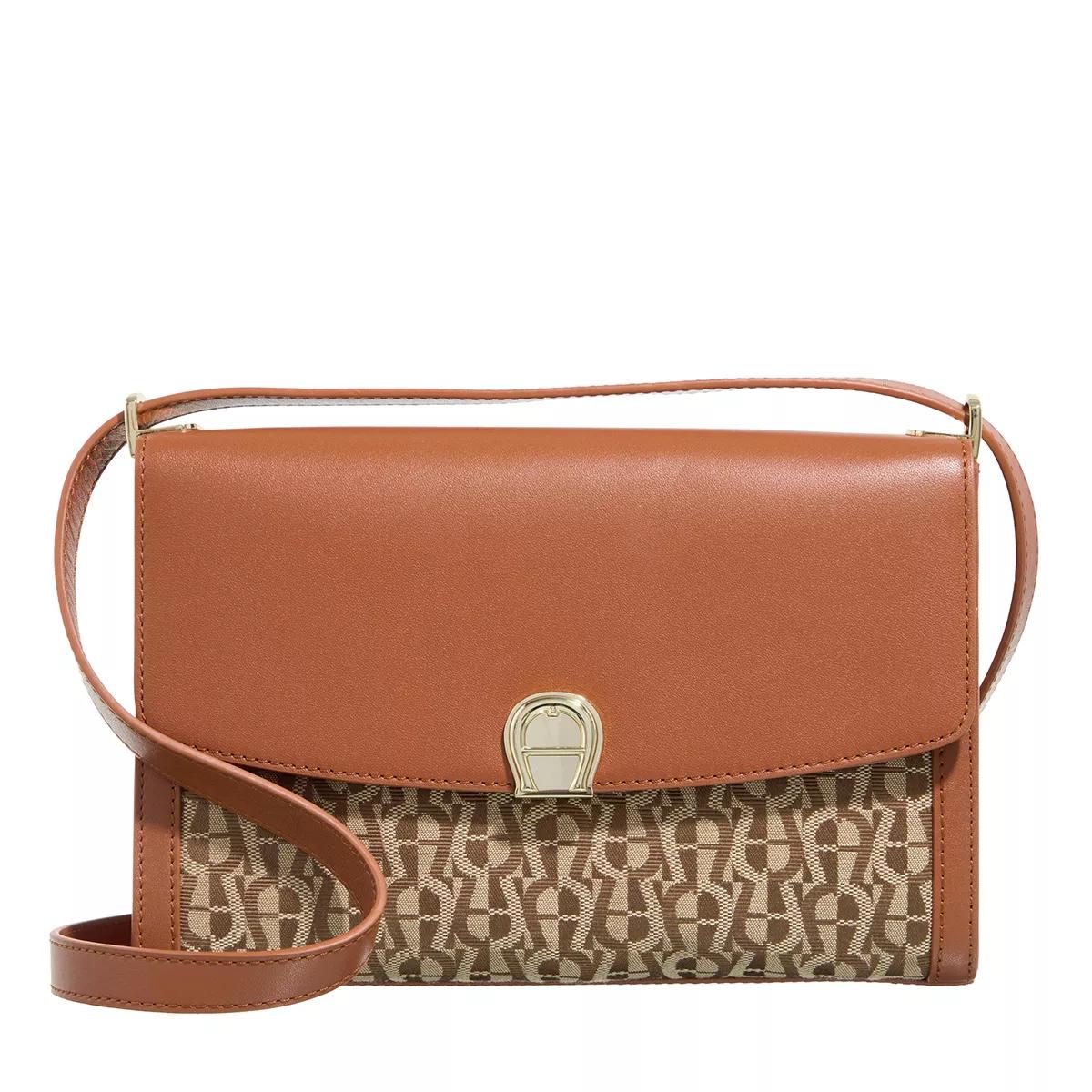 Aigner Crossbody Bags - Cele - Gr. unisize - in Braun - für Damen