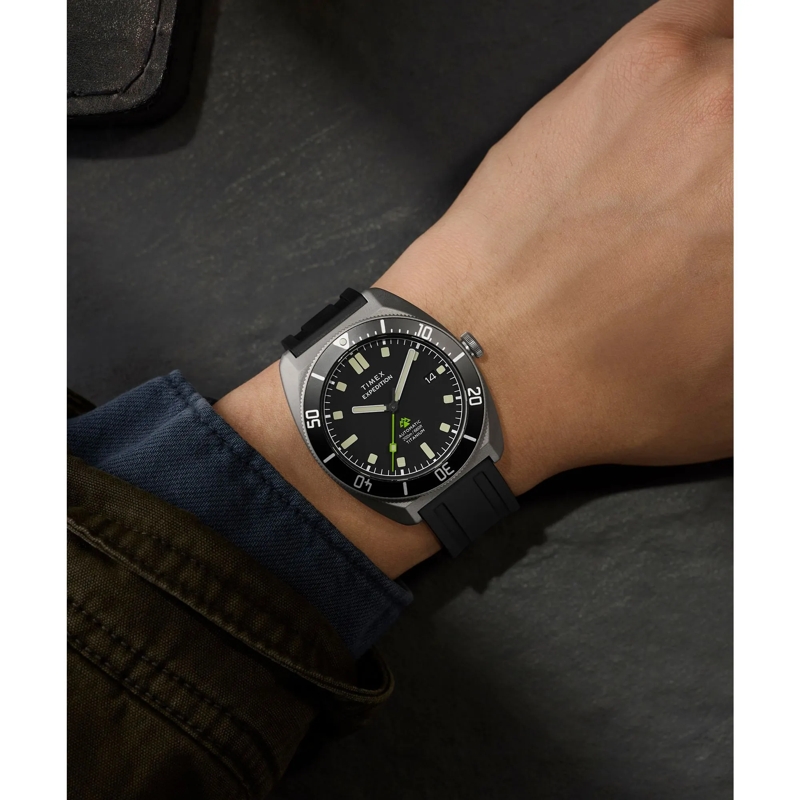 Timex Quarzuhr Mechanische Automatikuhr Expedition® Pioneer Autom schwarz(Image 7)