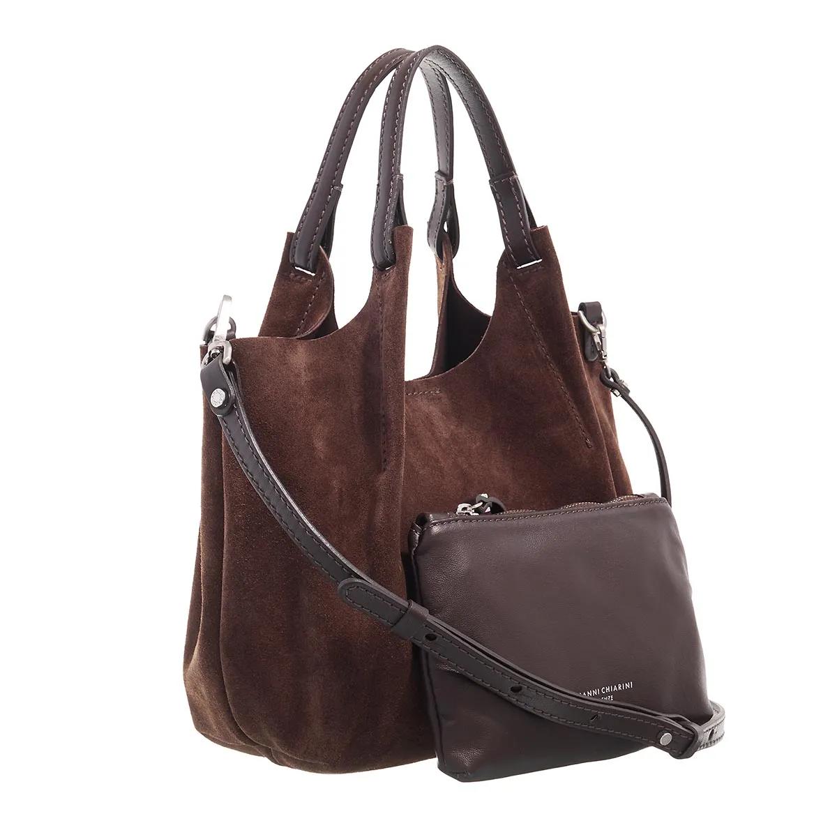 Gianni Chiarini Hobo bags Dua Hobo Bag Medium in bruin