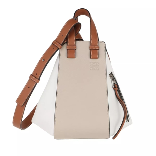 Loewe Hammock Small Bag Light Oat/Soft White Rymlig shoppingväska