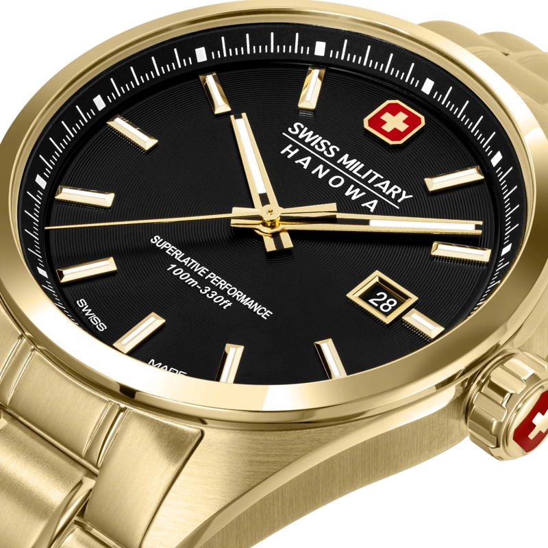 Swiss Military Hanowa Quarzuhr Quarzuhr Pioneer gold(Image 3)