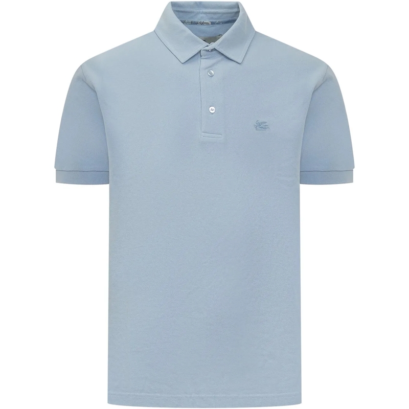 Etro Polo Polo Roma hellblau