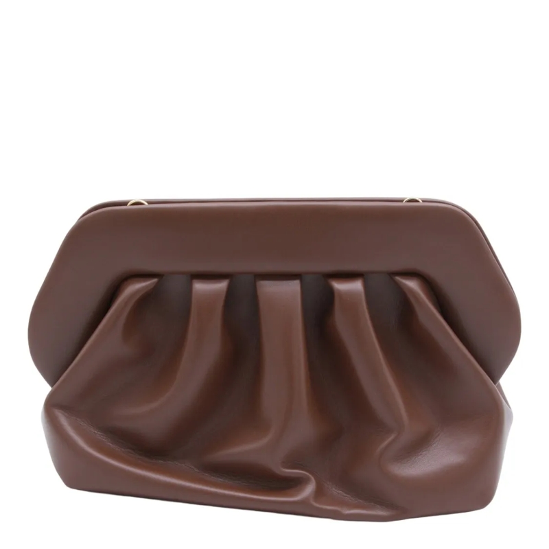 Themoirè Sac à bandoulière Minimalist Bag With Practical Compartments Brown