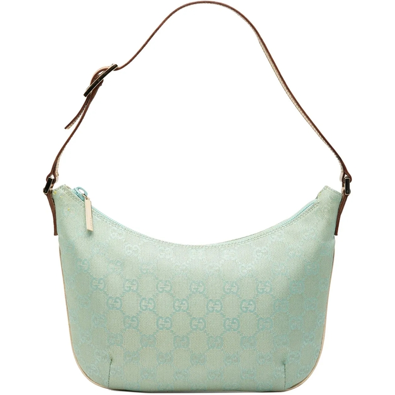 Gucci Schultertasche GG Canvas Shoulder Bag blau