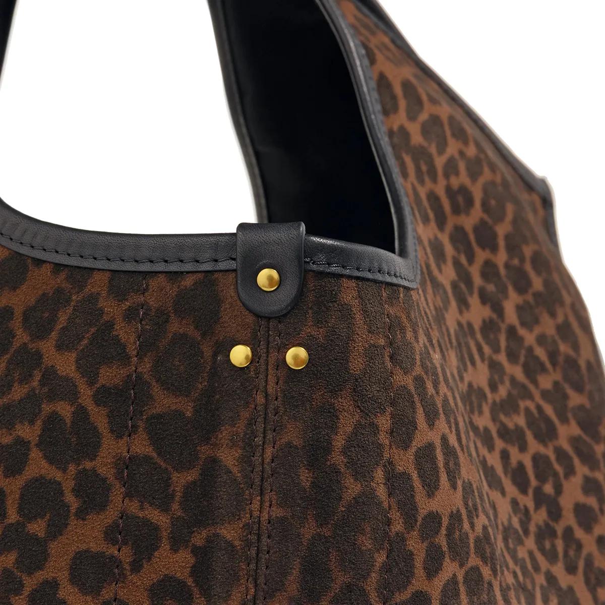 Jerome Dreyfuss Shoppers Paco in luipaardprint