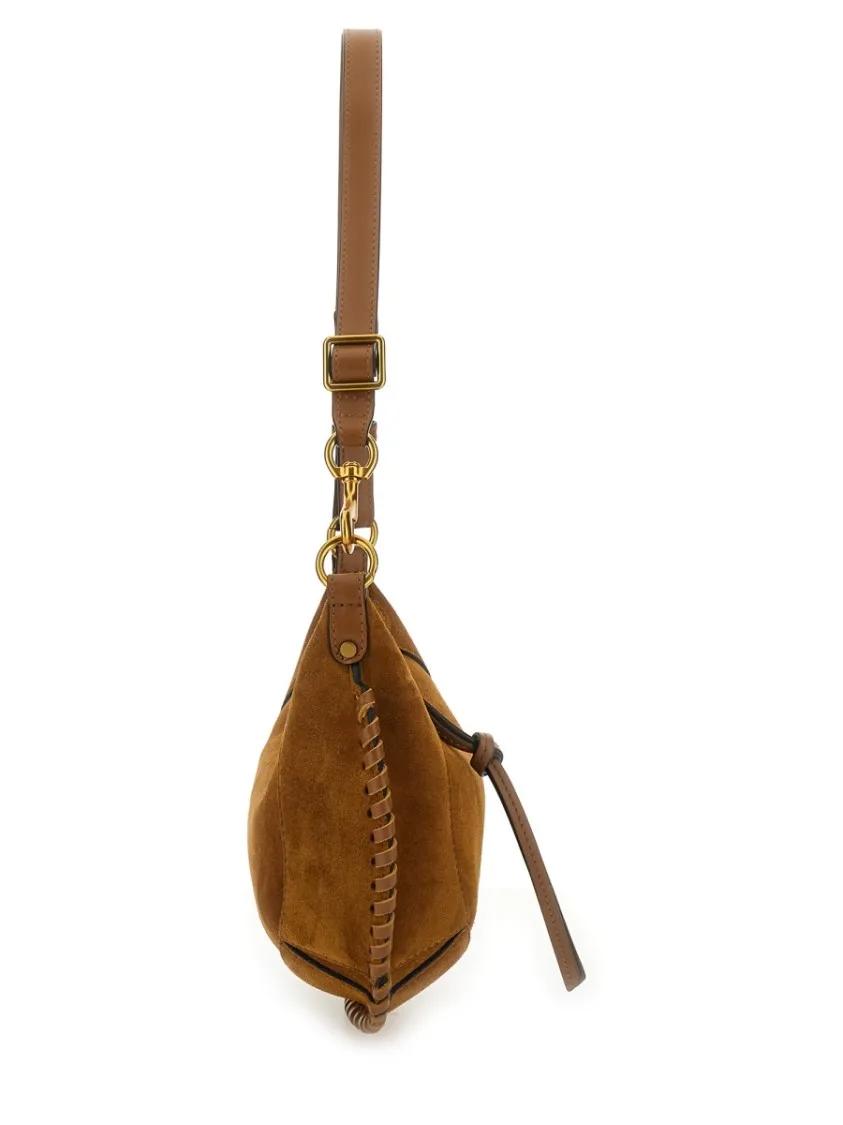 Isabel marant Hobo bags "Oskan" Moon Bag in bruin