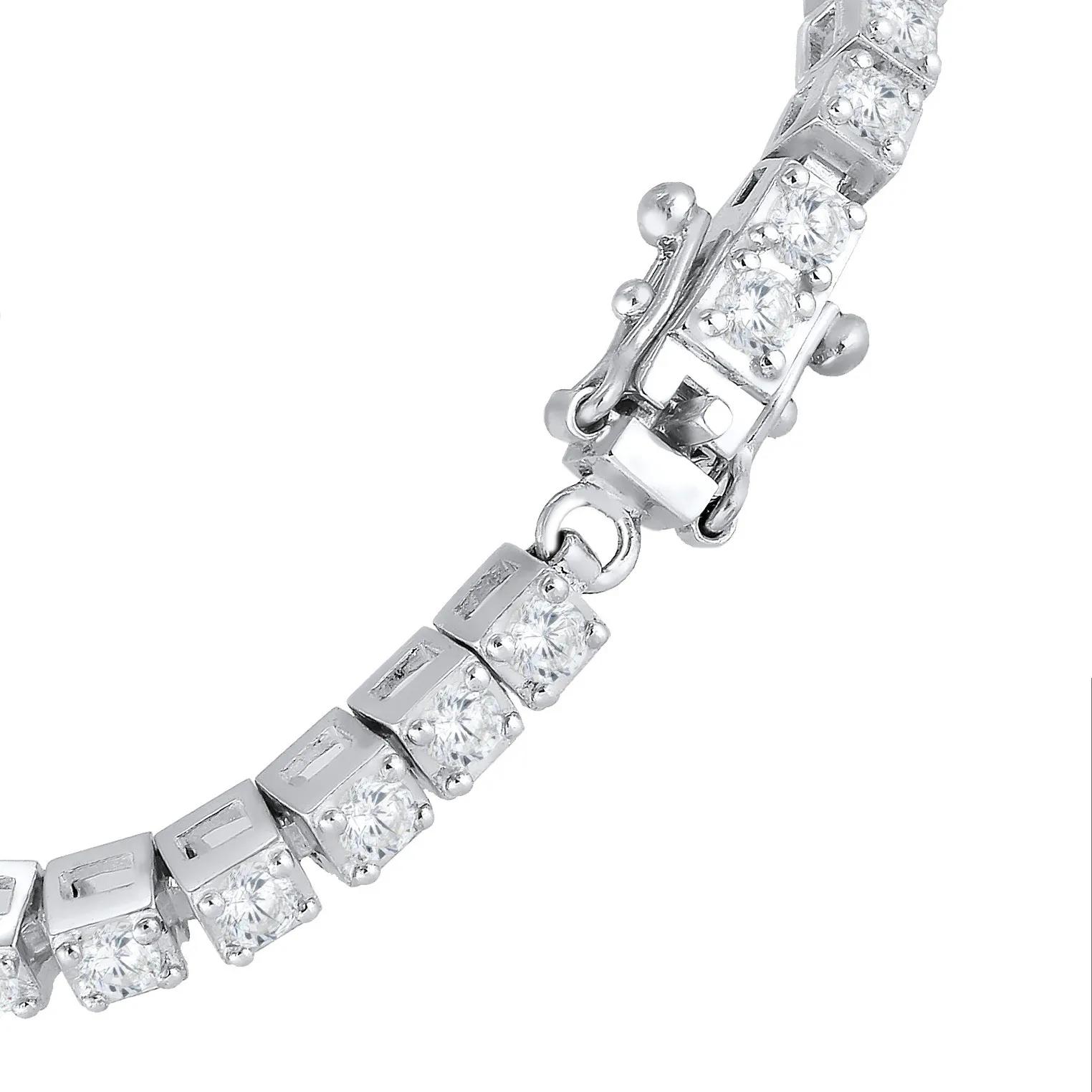 Thumbnail - Elli Armbänder - Armband Tennisarmband Trend Zirkonia Kristalle 925 - Gr. 19 CM - in Gold - für Damen
