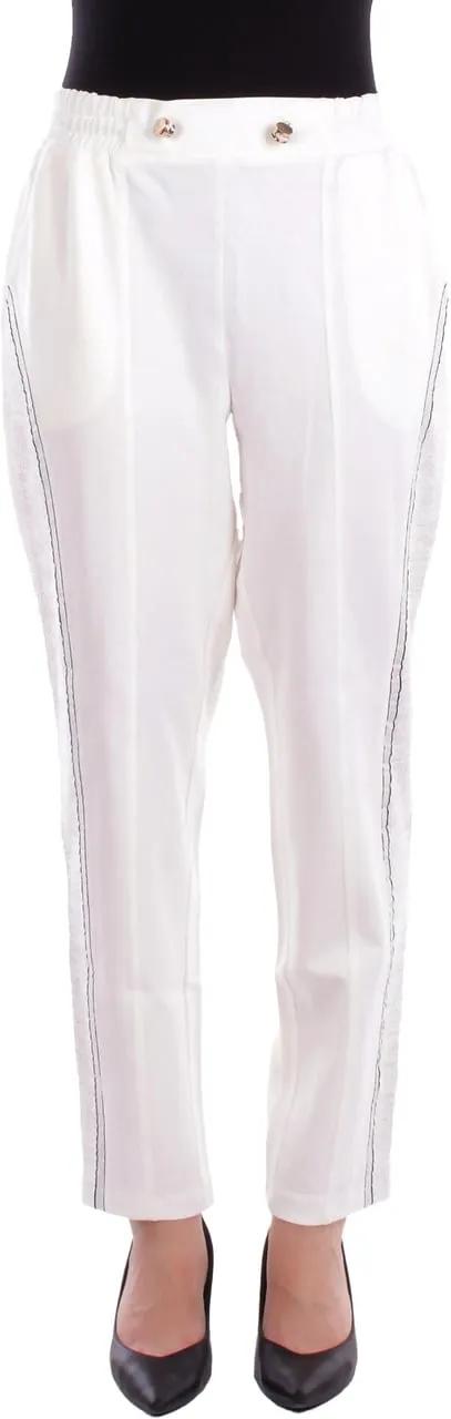 Thumbnail - LIU JO - Trousers White Milk - Größe M - weiß