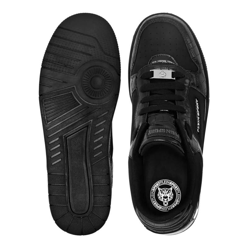 Plein Sport Low-Top-Sneaker Lo-Top Turnschuhe schwarz(Image 4)