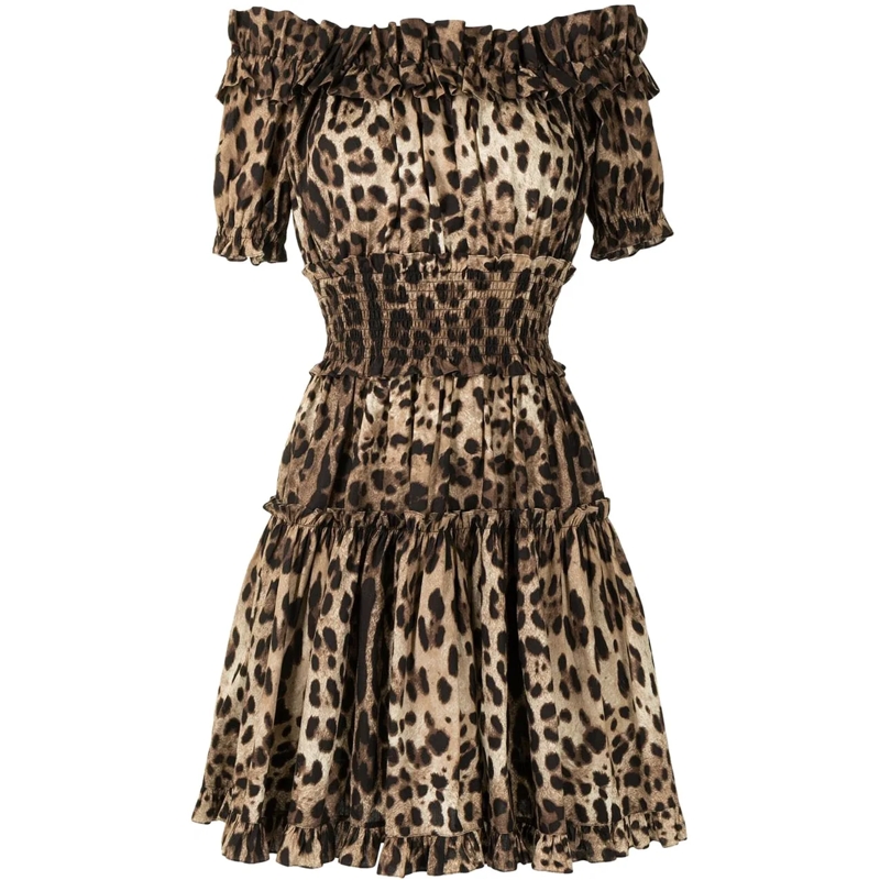 Dolce&Gabbana Minikleid Dresses Brown braun