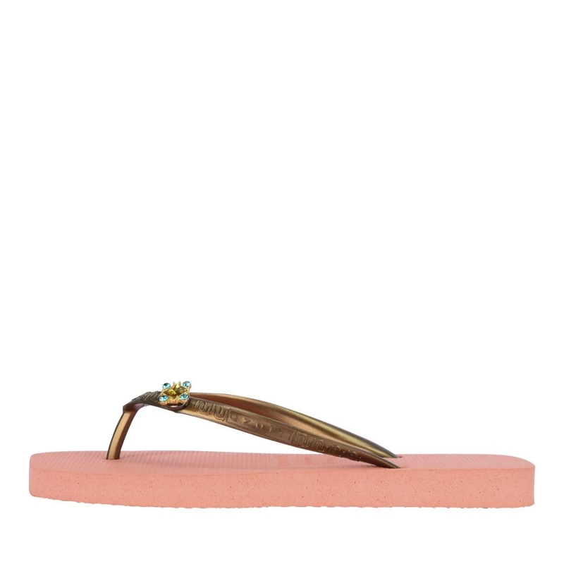 UZURII Flip Flops Zehentrenner Macrame Daisy aprikose