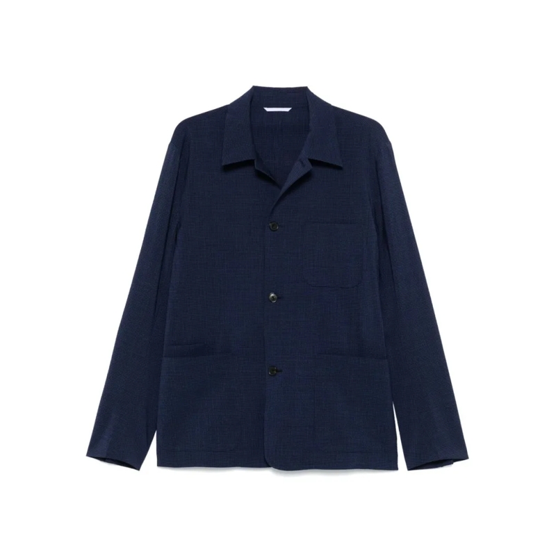 Paul Smith  Navy Blue Two-Button Jacket Blue