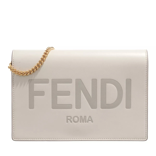 Fendi Wallet On Chain Leather Ghiaia Wallet On A Chain