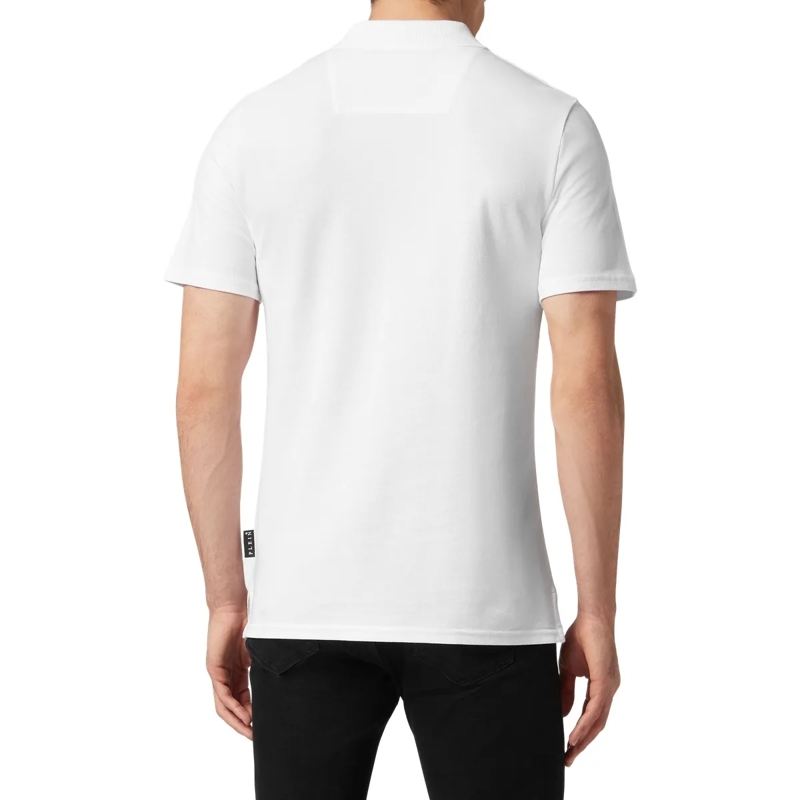 Philipp Plein Top Poloshirt Skull weiss(Image 3)