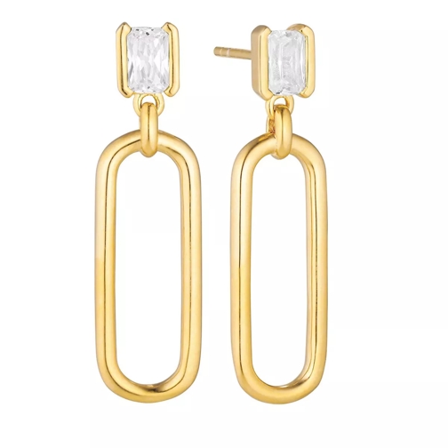 Sif Jakobs Jewellery Roccanova Lungo Earrings Gold Drop Earring