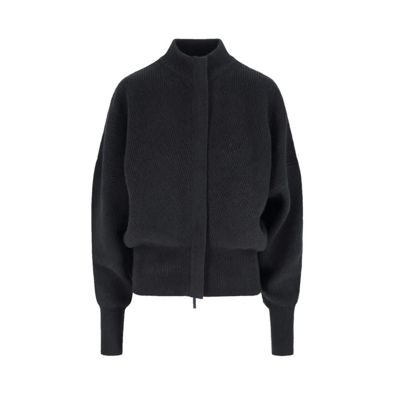 Sa Su Phi Vest "Minerva" Cardigan, In Black Cashmere Black