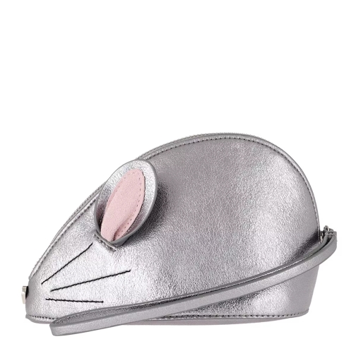 Ted Baker Squeak Mouse Wristlet Silver Münzportemonnaie
