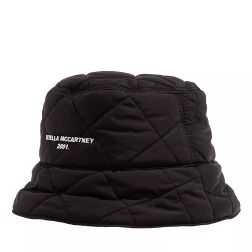 Stella McCartney Bucket Hat Black/Khaki Fiskehatt