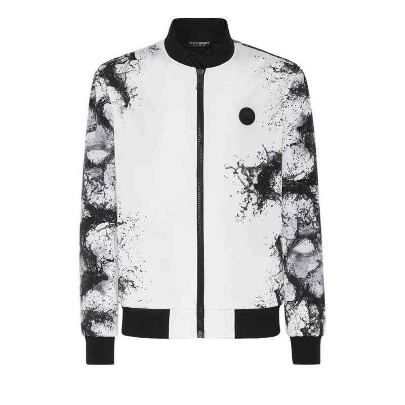 Plein Sport Bomberjacke Bomberjacke Splash Extreme weiss