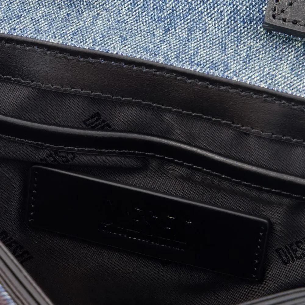 Diesel Hobo bags 1Dr Shoulder Bag Cotton Blue in blauw
