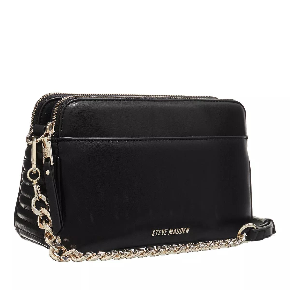 Steve Madden Zwarte Bjovie Crossbody Tas Black Dames