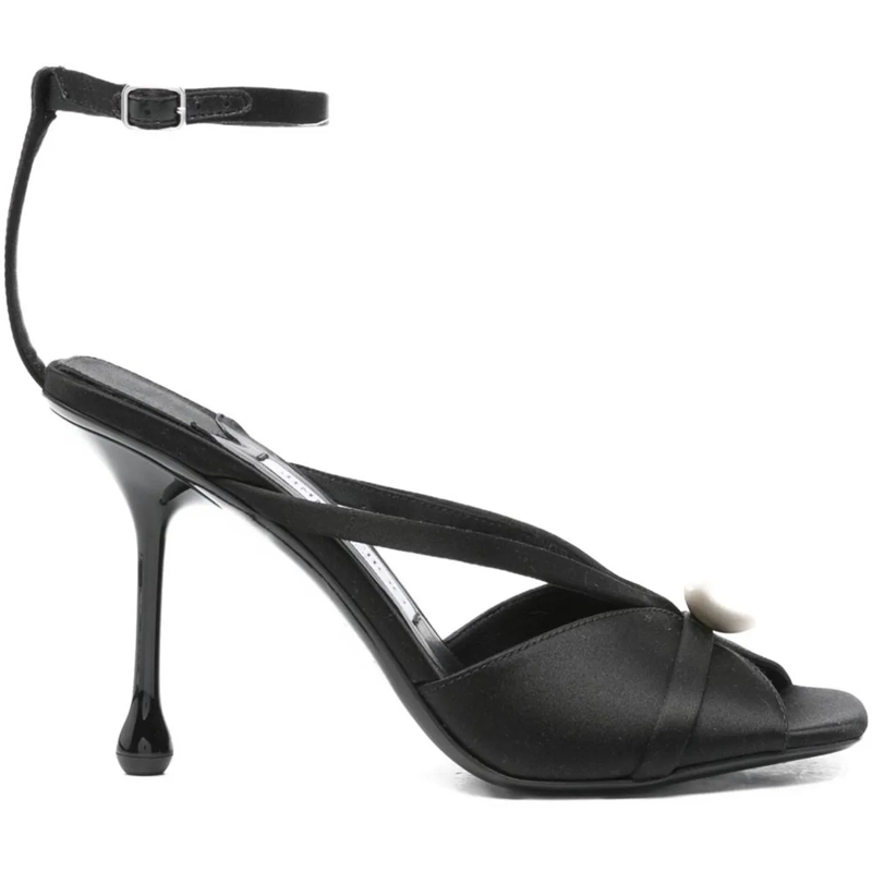 Jimmy Choo Sandalen Sandals Black schwarz
