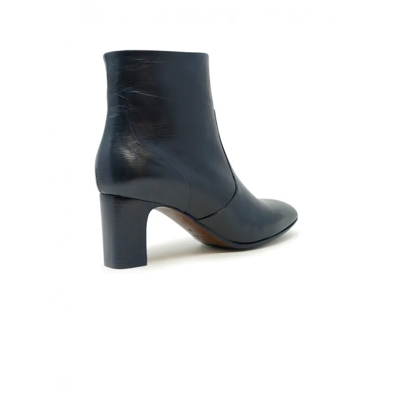Mara Bini Bottes F570 Dark Blue Rubber Gina Ankle Boots Grey