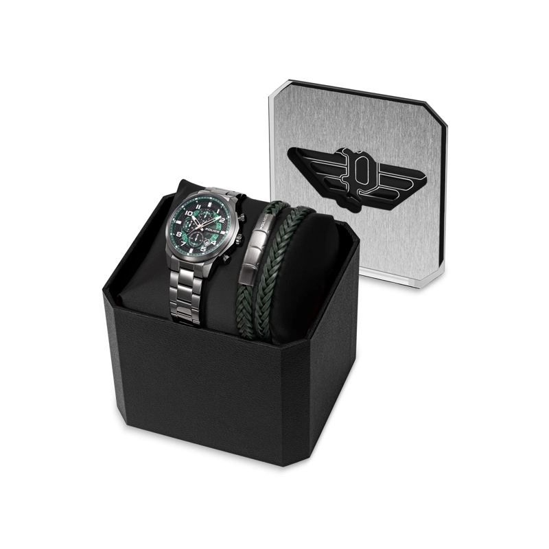Police Chronograph Chronograph Soul Set Grau