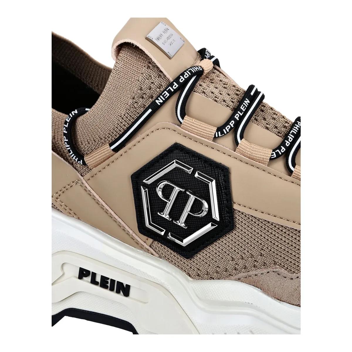 Thumbnail - Philipp Plein Low-Top Sneaker - Runner Sneaker Predator - Gr. 43 (EU) - in Beige - für Damen