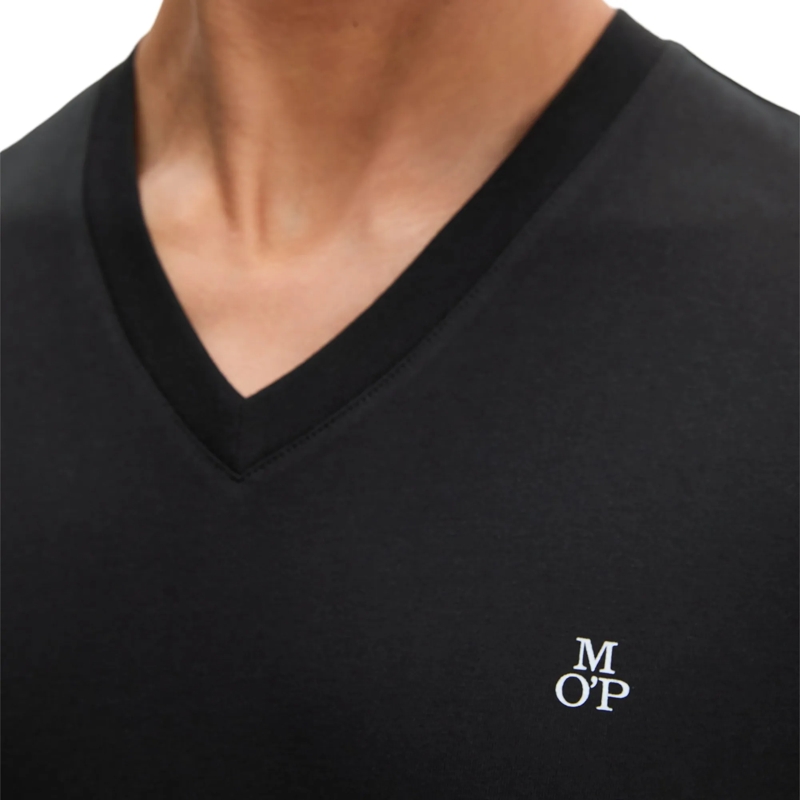 Marc O´Polo Hemd T-Shirt Short Sleeve 1er Pack schwarz(Image 4)